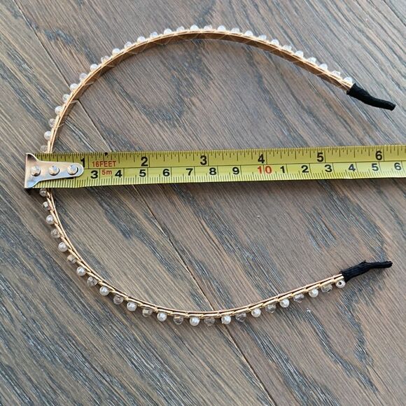 Sparkly Jeweled Headband with Pearls & Crystals for Teens or Kids - Picture 11 of 12